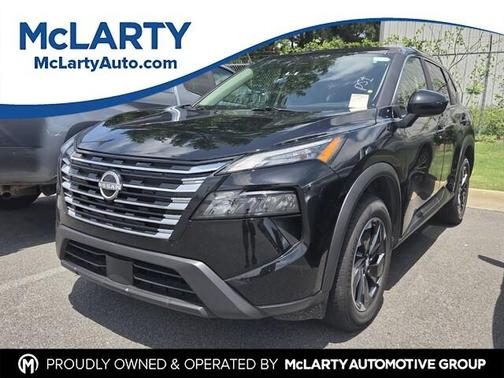 Black 2025 Nissan Rogue SV