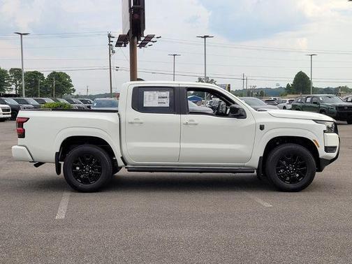 Glacier White 2026 Nissan Frontier SV