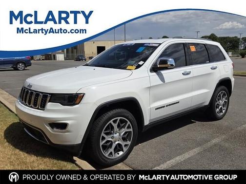 Bright White Clearcoat 2019 Jeep Grand Cherokee Limited