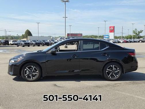 Black 2025 Nissan Sentra SV