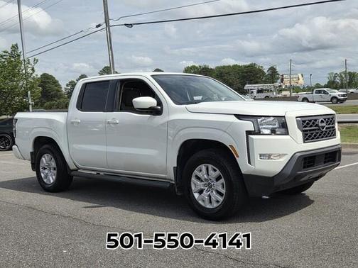 Glacier White 2022 Nissan Frontier SV