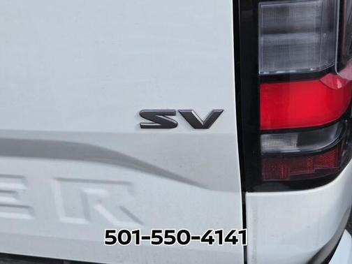 Glacier White 2022 Nissan Frontier SV