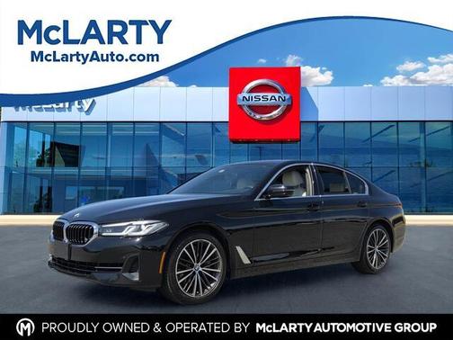 Jet Black 2021 BMW 540 i