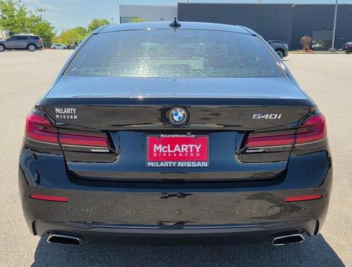 Jet Black 2021 BMW 540 i