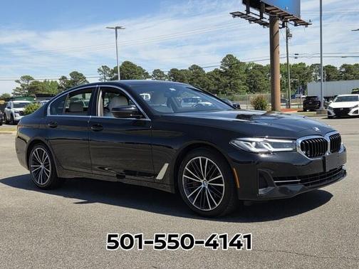 Jet Black 2021 BMW 540 i