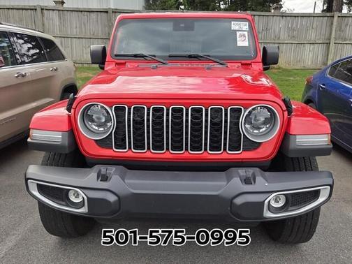 Red Clearcoat 2025 Jeep Wrangler Sahara