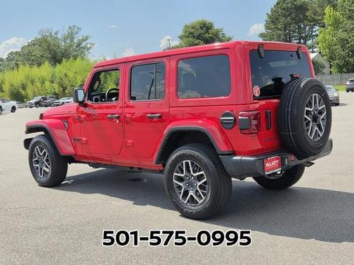 Red Clearcoat 2025 Jeep Wrangler Sahara