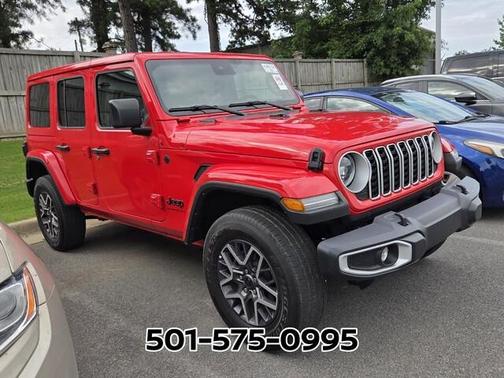 Red Clearcoat 2025 Jeep Wrangler Sahara