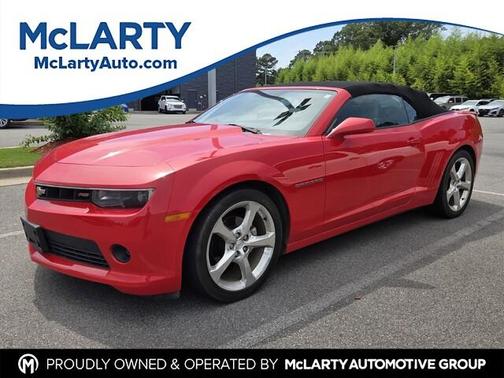 Red 2015 Chevrolet Camaro 2LT