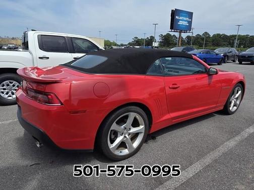 Red 2015 Chevrolet Camaro 2LT