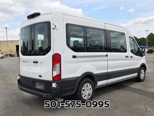 Oxford White 2023 Ford Transit-350 XLT