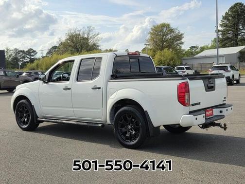 Glacier White 2021 Nissan Frontier SV