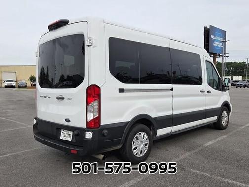 Oxford White 2024 Ford Transit-350 XLT