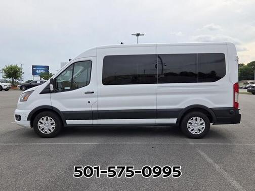 Oxford White 2024 Ford Transit-350 XLT