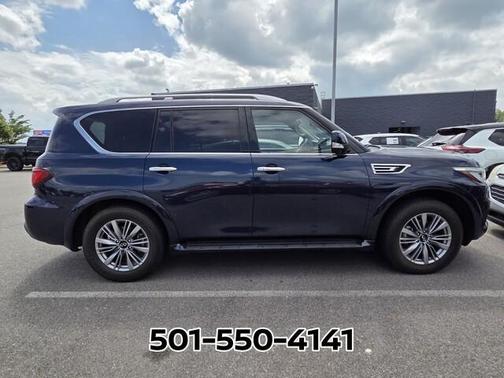 Hermosa Blue 2024 INFINITI QX80 Luxe