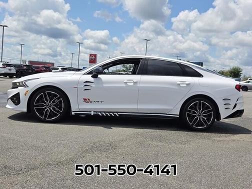 White Pearl 2024 Kia K5 GT