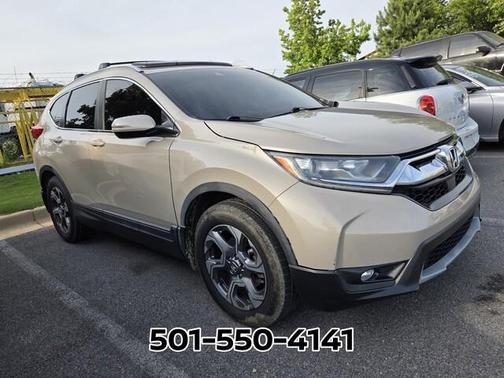 Beige 2017 Honda CR-V EX-L