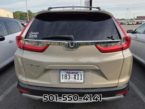 Beige 2017 Honda CR-V EX-L