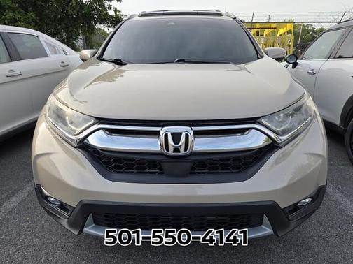 Beige 2017 Honda CR-V EX-L