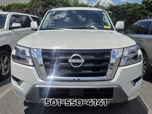 Aspen White 2023 Nissan Armada SL