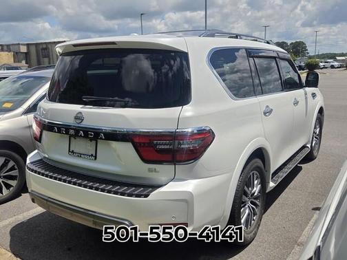 Aspen White 2023 Nissan Armada SL