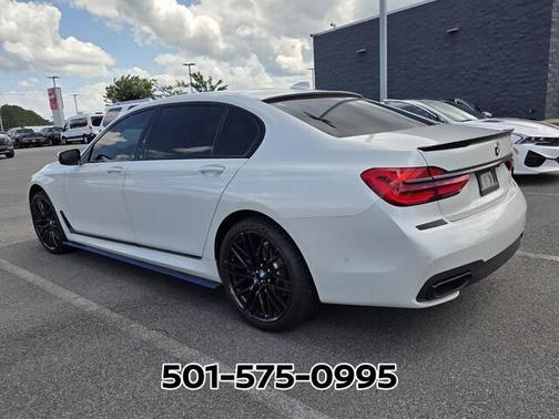 White 2016 BMW 750 i xDrive