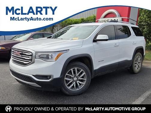 Summit White 2018 GMC Acadia SLE-2