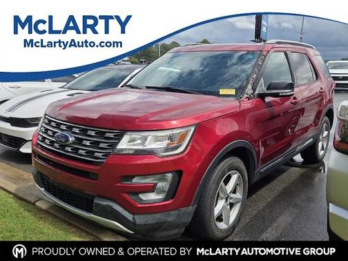 Ruby Red Metallic 2017 Ford Explorer XLT