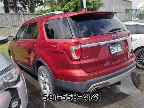 Ruby Red Metallic 2017 Ford Explorer XLT