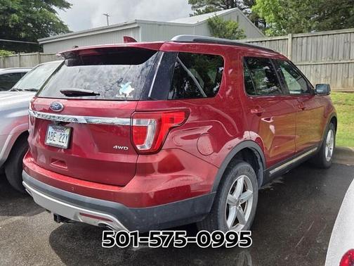 Ruby Red Metallic 2017 Ford Explorer XLT