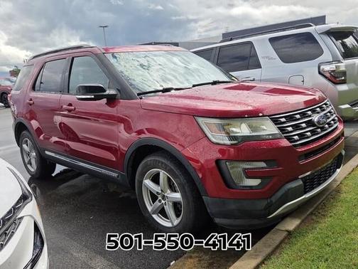 Ruby Red Metallic 2017 Ford Explorer XLT