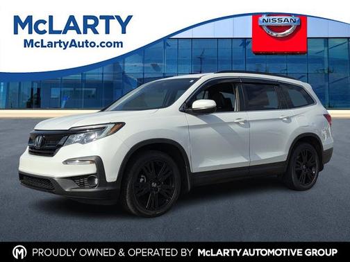 Platinum White Pearl 2022 Honda Pilot Special Edition