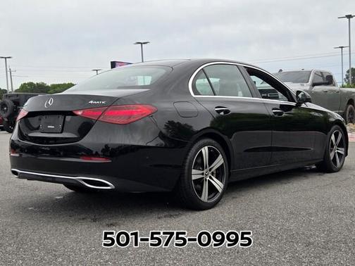 Black 2023 Mercedes-Benz C-Class C 300 4MATIC