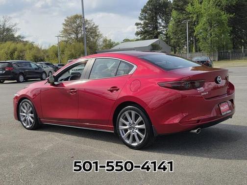 Soul Red Crystal Metallic 2019 Mazda Mazda3 FWD w/Select Package