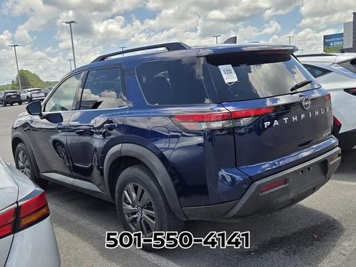 Deep Ocean Blue 2022 Nissan Pathfinder SV