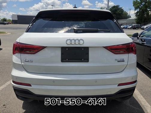 Glacier White Metallic 2024 Audi Q3 45 S line Premium