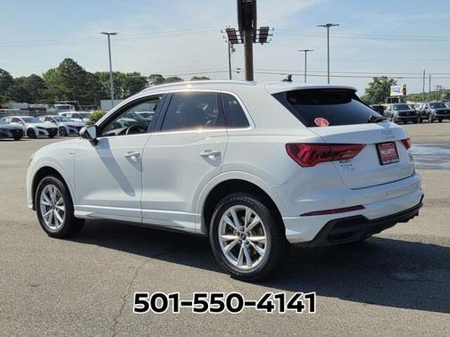 Glacier White Metallic 2024 Audi Q3 45 S line Premium