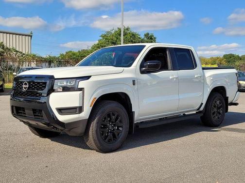 Glacier White 2026 Nissan Frontier SV
