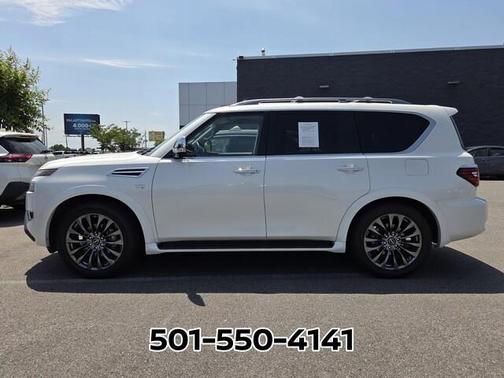 Aspen White 2021 Nissan Armada Platinum