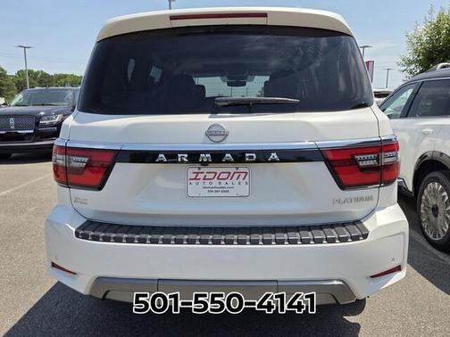 Aspen White 2021 Nissan Armada Platinum