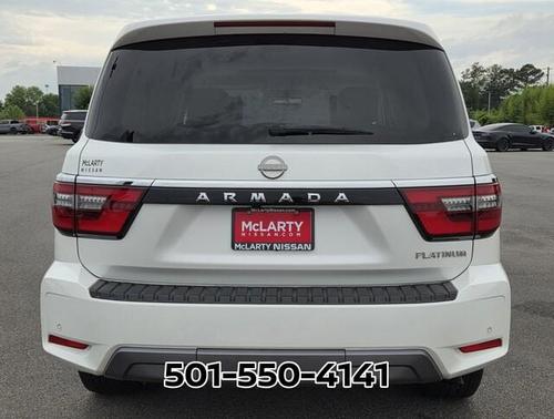 Aspen White 2021 Nissan Armada Platinum