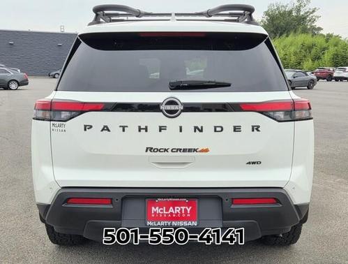 Glacier White 2024 Nissan Pathfinder Rock Creek
