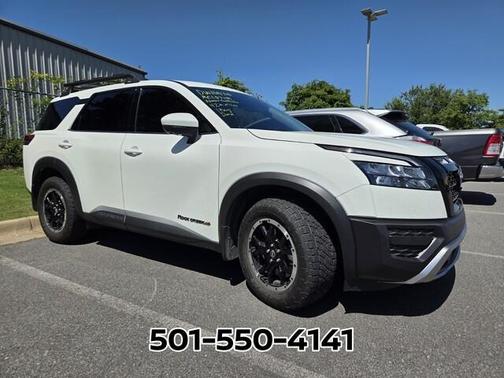 Glacier White 2024 Nissan Pathfinder Rock Creek