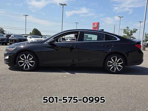 Black Metallic 2024 Chevrolet Malibu RS