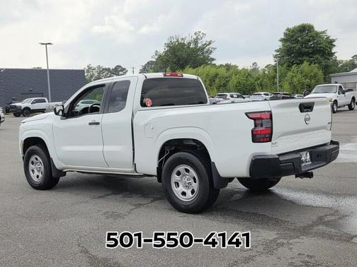 Glacier White 2025 Nissan Frontier S