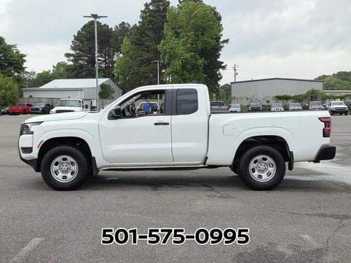Glacier White 2025 Nissan Frontier S