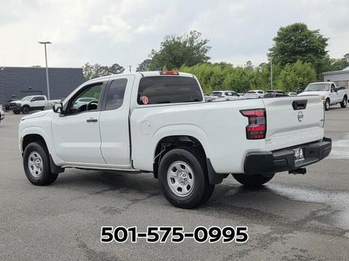 Glacier White 2025 Nissan Frontier S