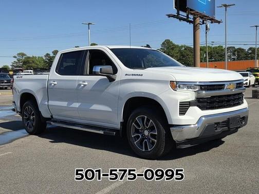 Summit White 2022 Chevrolet Silverado 1500 LT