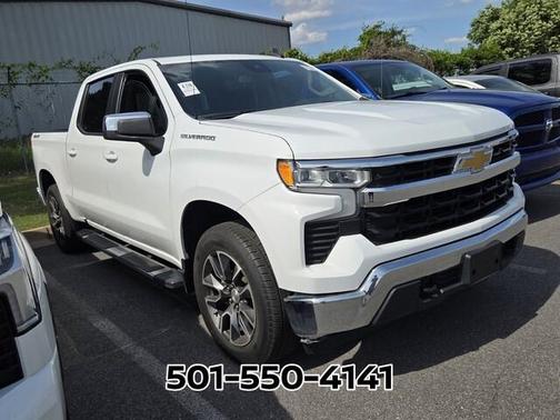 Summit White 2022 Chevrolet Silverado 1500 LT