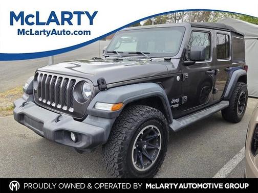 Granite Crystal Metallic 2018 Jeep Wrangler Unlimited Sport